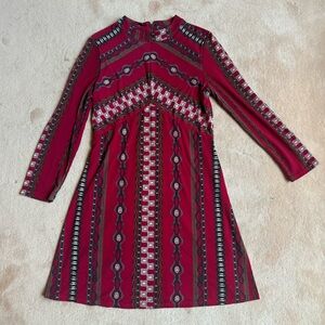 Free People Vibrant Red Dress